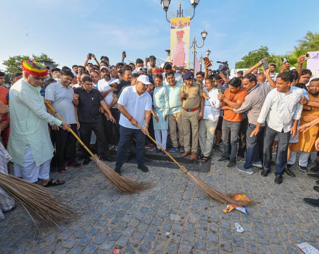 Narendra Modi: Seva Pakhwada’ Begins in Rajasthan: CM Launches ‘Swachhata Hi Seva’ Campaign on Modi’s Birthday