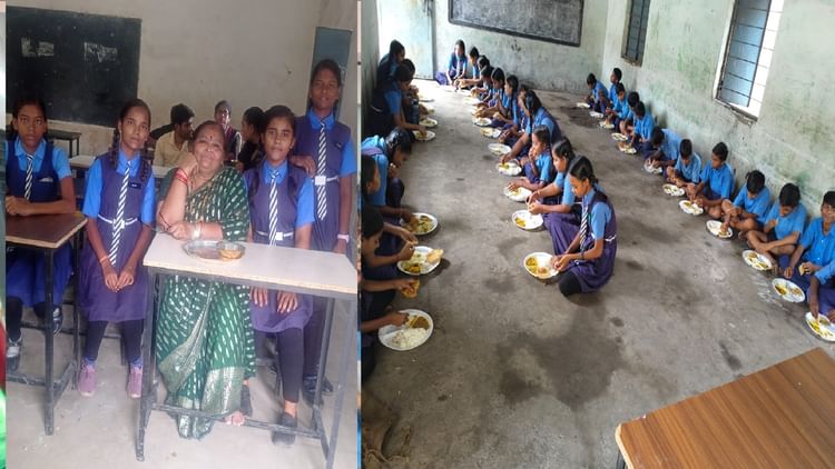Raipur News: आओ बांटे खुशियां प्रोजेक्ट: प्रिंसिपल और टीचर ने स्कूली बच्चों के साथ मनाया अपना जन्मदिन