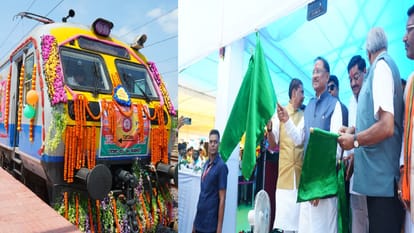 Raipur to Rajim train service start: CM vishnudeo Sai said people get facility, know time and fare