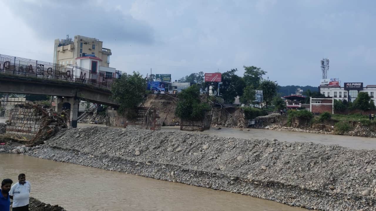 Dehradun cloudburst Majada everyone focused on river in front section of mountain collapsed from behind