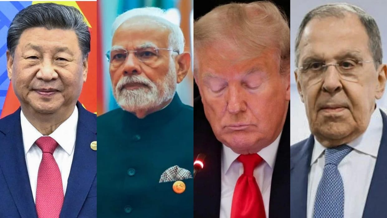 Politics Russian Foreign Minister Lavrov claims US threats to impose tariffs against India China failed