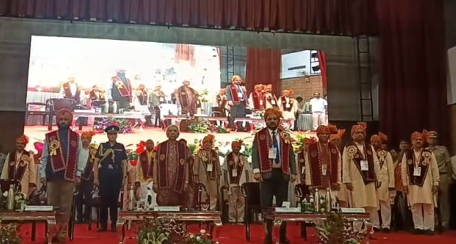 Kanpur 27th CSA Convocation 649 students conferred degrees 49 meritorious students awarded total of 63 medals