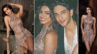 khushi kapoor party with vedang raina share photos on social media