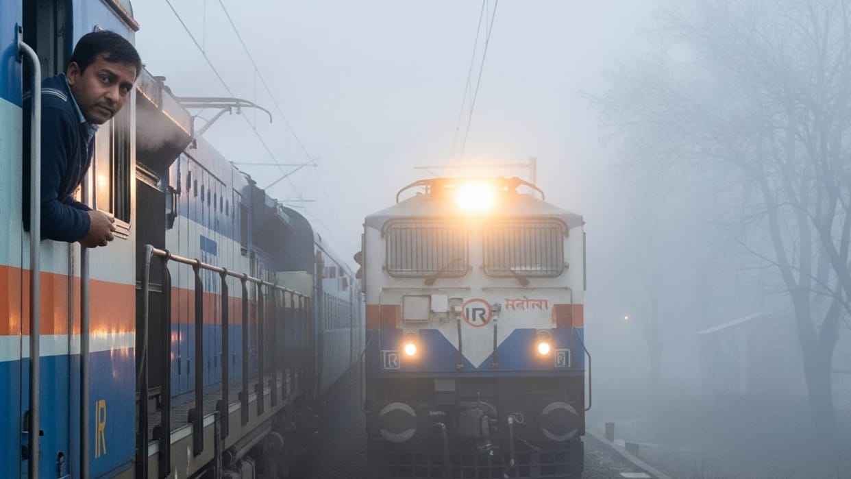 Flights and trains delayed in Varanasi due to fog