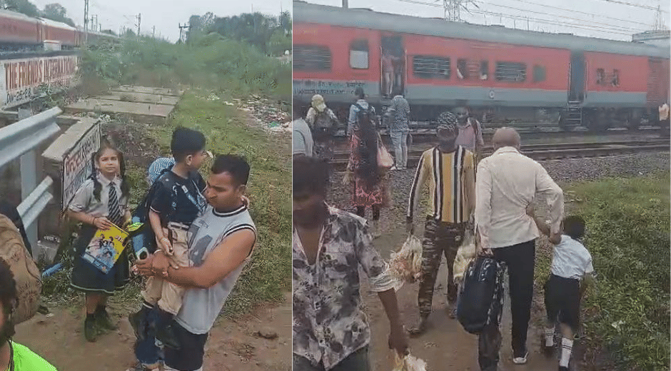 Indore news Singapore Township underpass railway tracks traffic