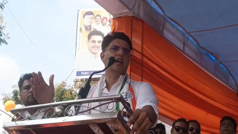 वरिष्ठ कांग्रेस नेता सचिन पायलट