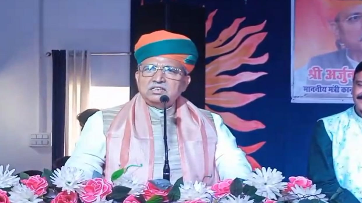 Law Minister Meghwal said Congress tampered with the Constitution, made amendments to save its seat."