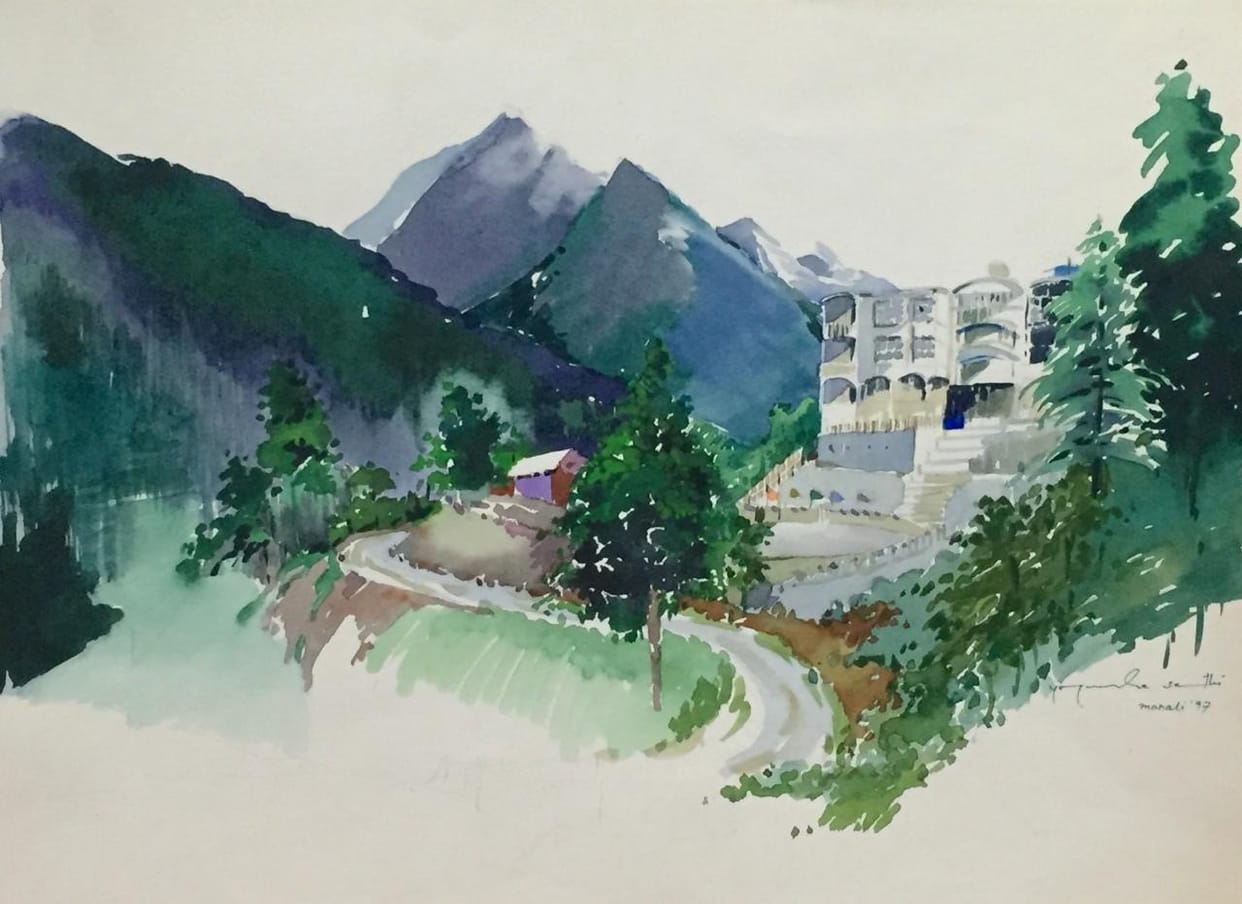Exhibition of paintings by Eminent Artist Yogendra Sethi
