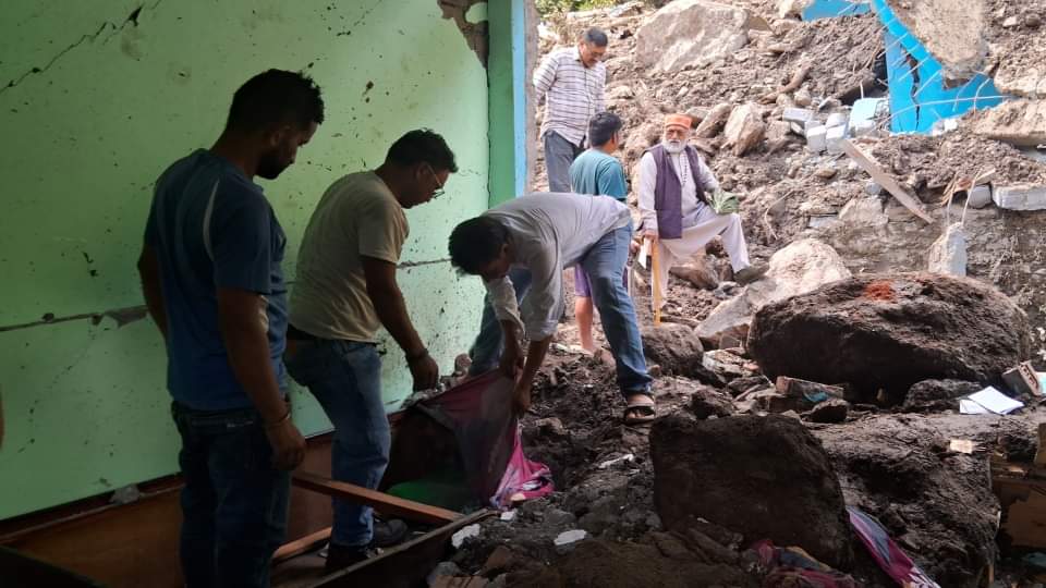 Chamoli Cloudburst disaster havoc all around Nandanagar signs of devastation at every step Painfull photos