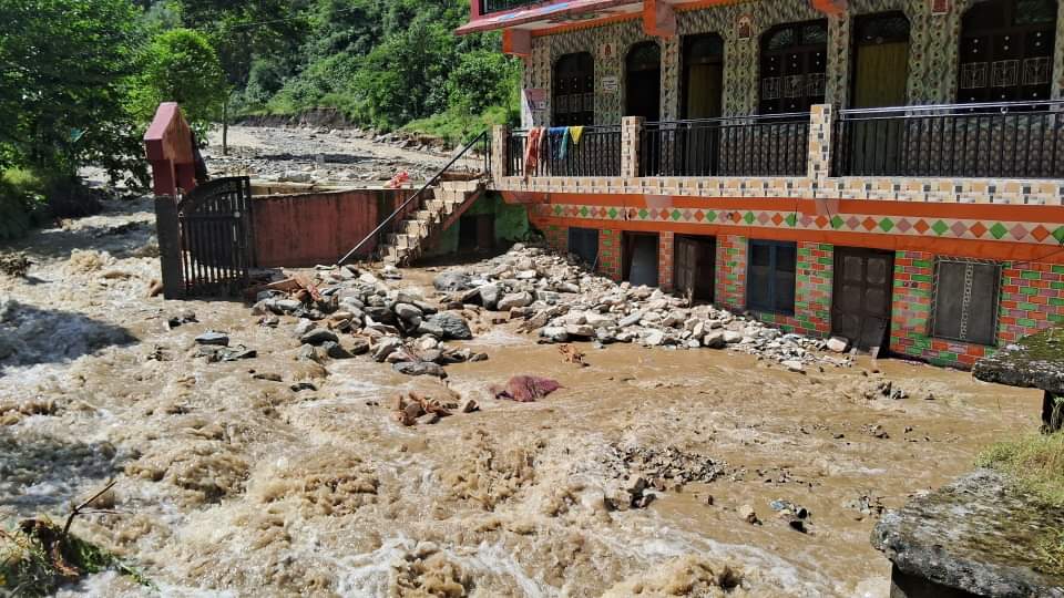 Chamoli Cloudburst disaster havoc all around Nandanagar signs of devastation at every step Painfull photos