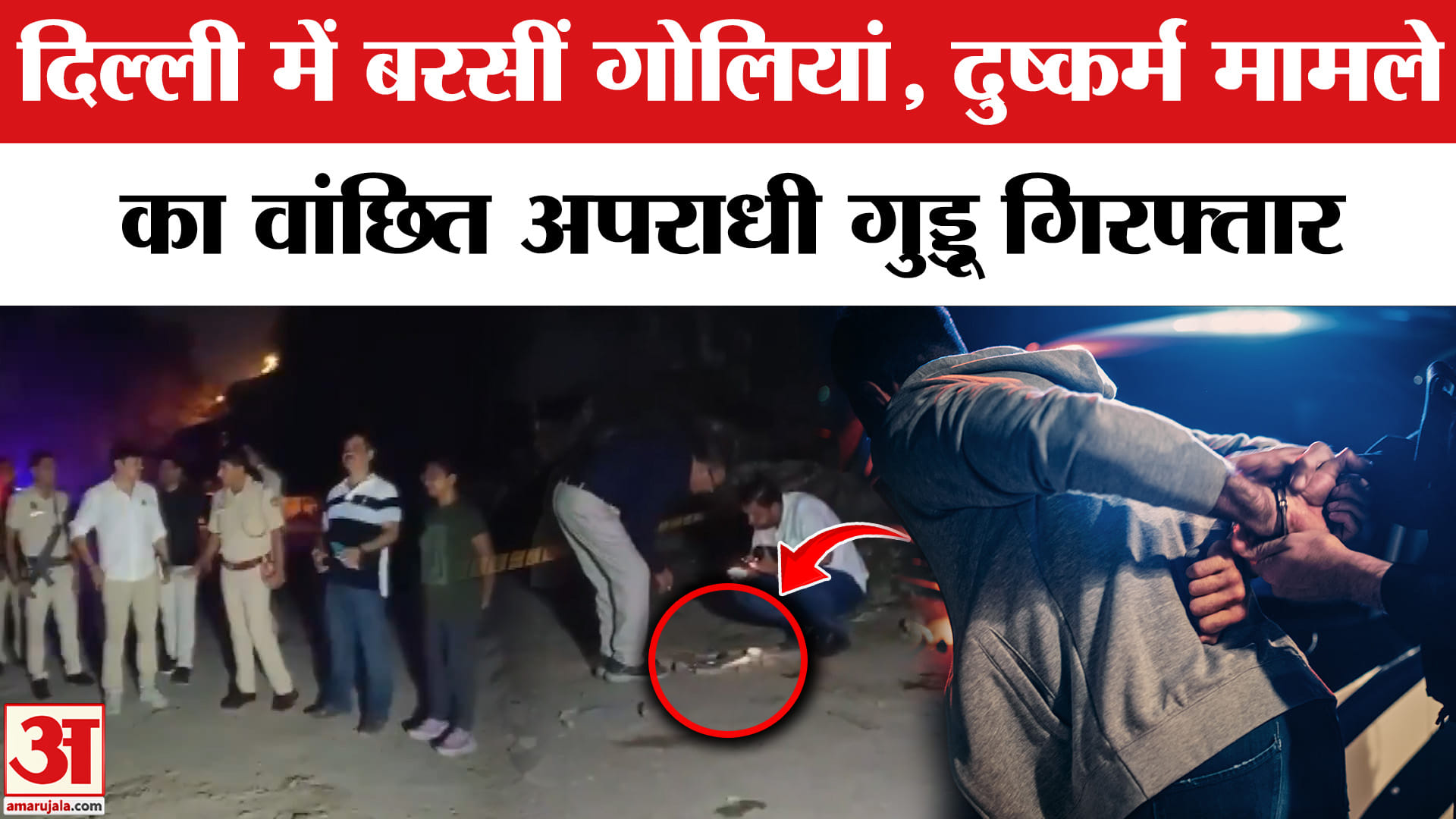 Delhi Police Encounter: दिल्ली पुलिस की बड़ी सफलता, दुष्कर्म मामले का वांछित अपराधी गुड्डू गिरफ्तार