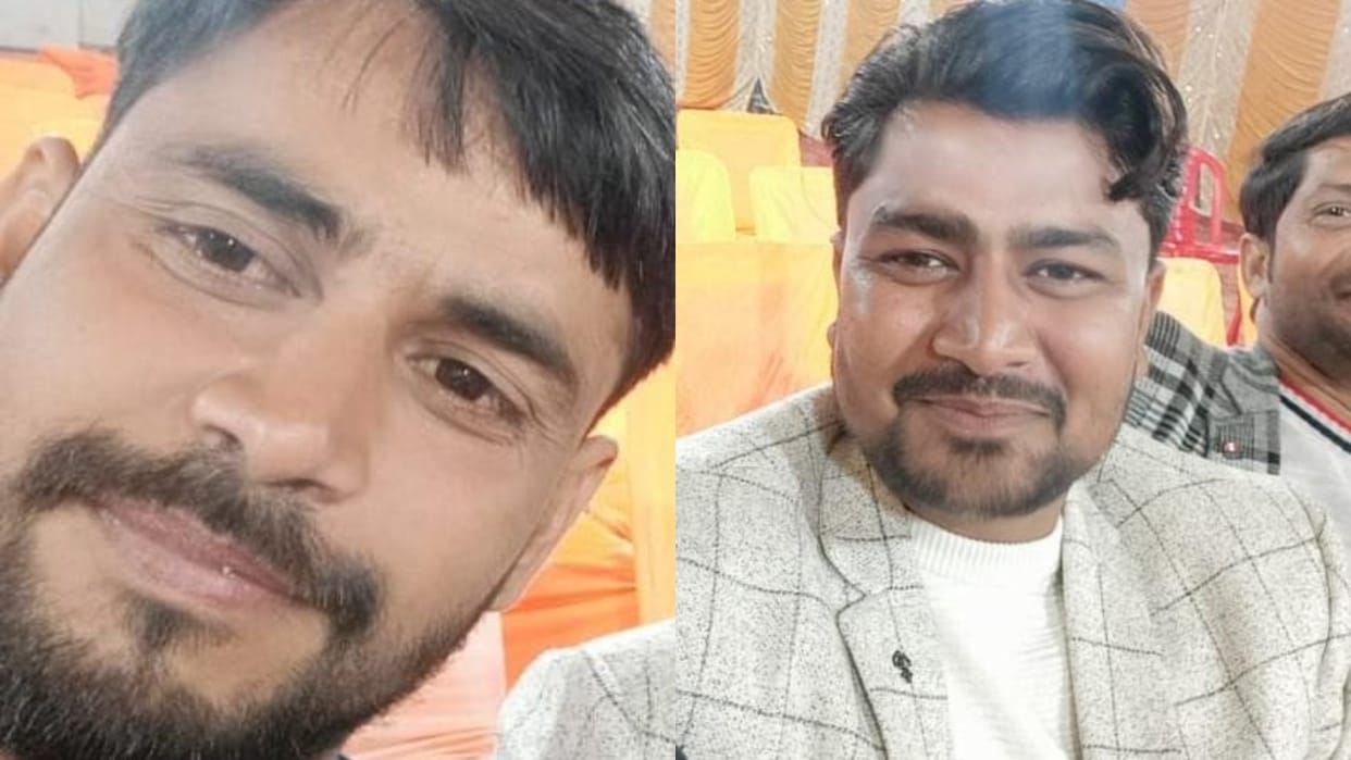 Two friends riding a bike died after being hit by a truck in shahjahanpur