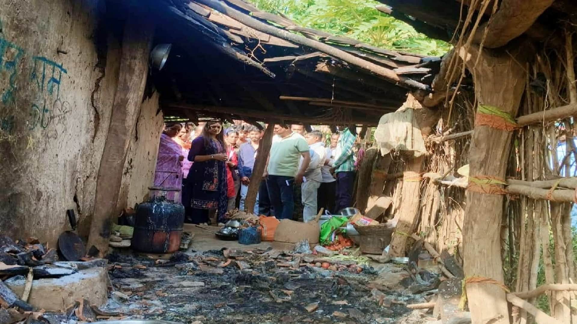 घटना स्थल की तस्वीर