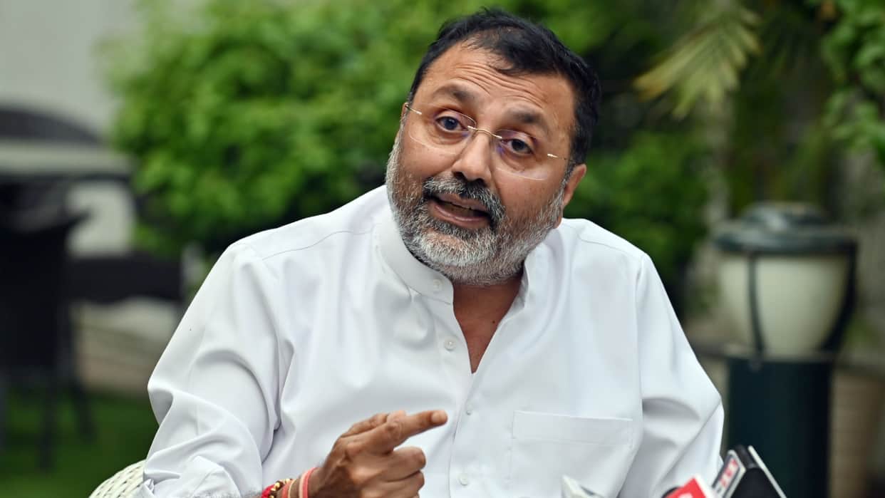 BJP MP Nishikant Dubey claims on congress history CIA funding allegations 1962 India China war