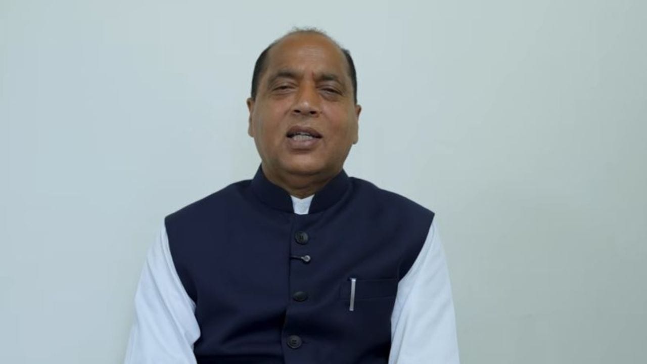 पूर्व मुख्यमंत्री जयराम ठाकुर।