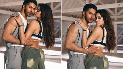 Varun Dhawan shares Janhvi Kapoor Perfect Song BTS Photos from Sunny Sanskari Ki Tulsi Kumari