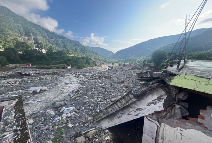 Dehradun cloudburst Maldevta disaster Frightening scenes in Majada people terrified by every rumble