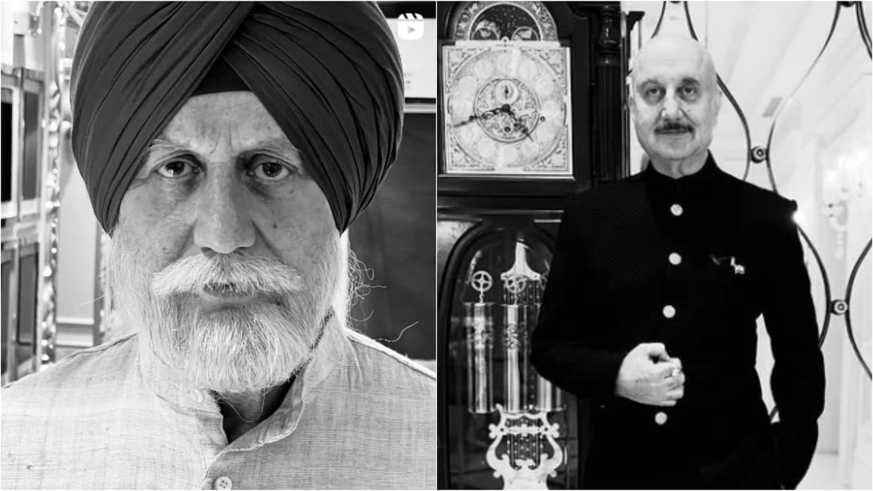 Anupam Kher revealed his look for the Canadian film Calorie shares transformation Video