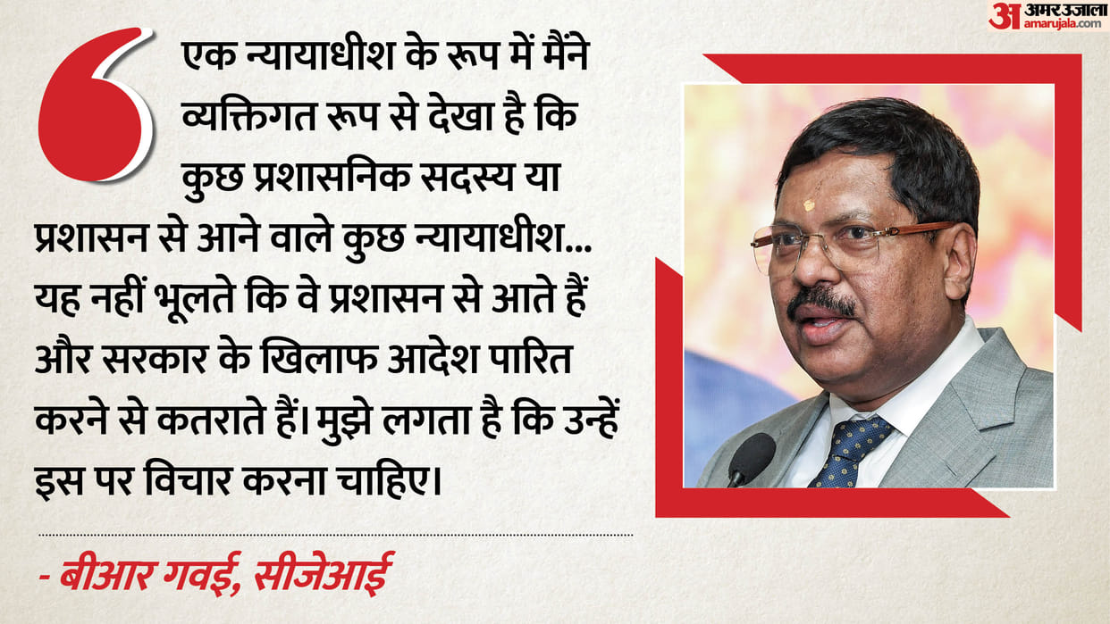 'Non-judicial tribunal members do not pass orders against the govt', why did Chief Justice Gavai say this?