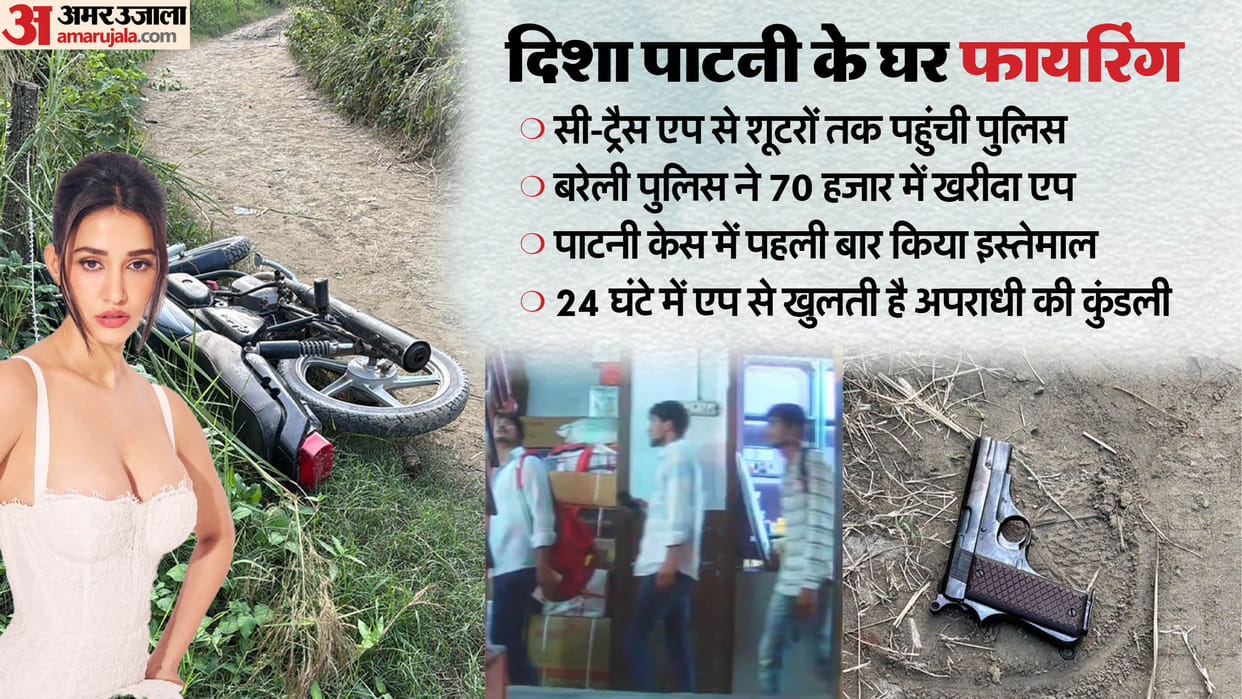 Bareilly News Police Traced Disha Patani House Firing Shooters Using C-Trace App