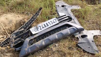 Two bullion traders died after speeding car overturned on the Ganga Expressway in Budaun