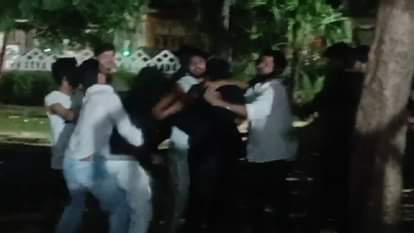 दो पक्षों में हुई मारपीट।