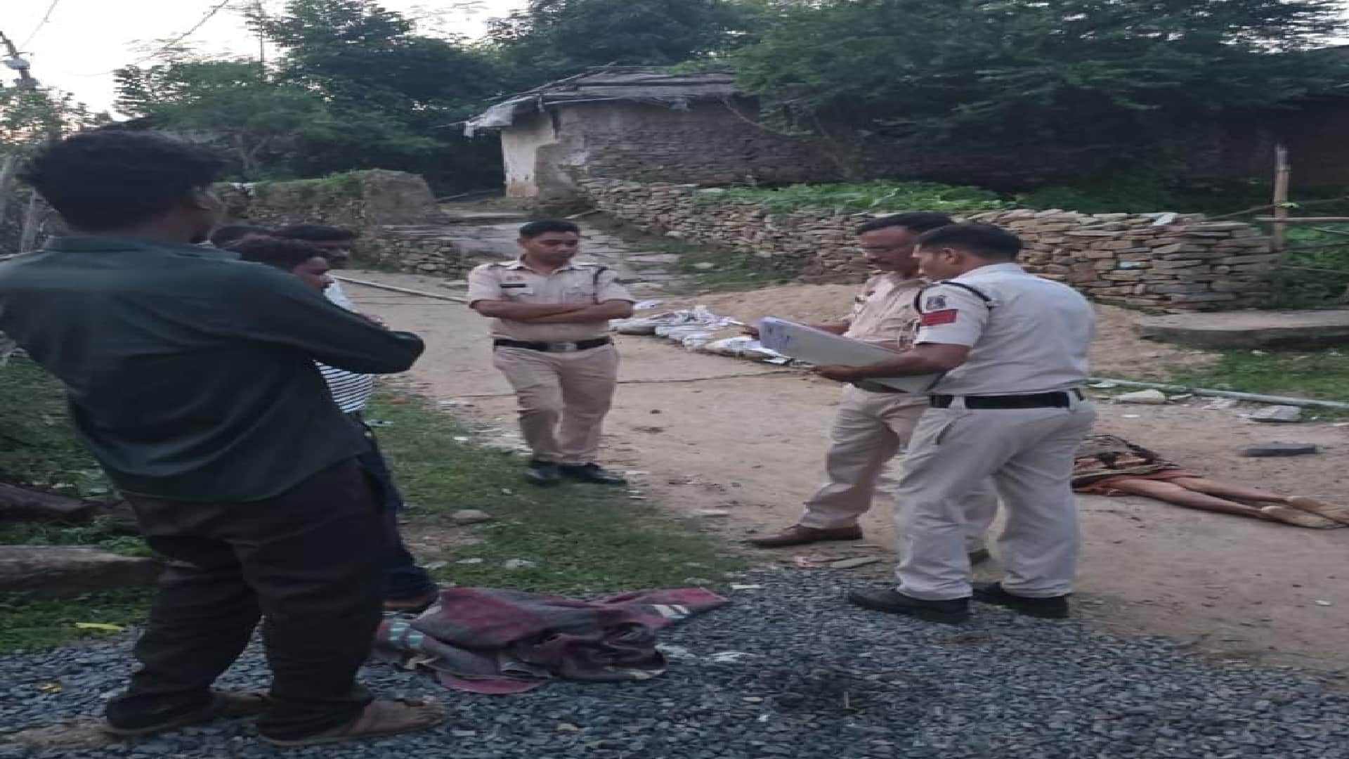 घटना स्थल की तस्वीर