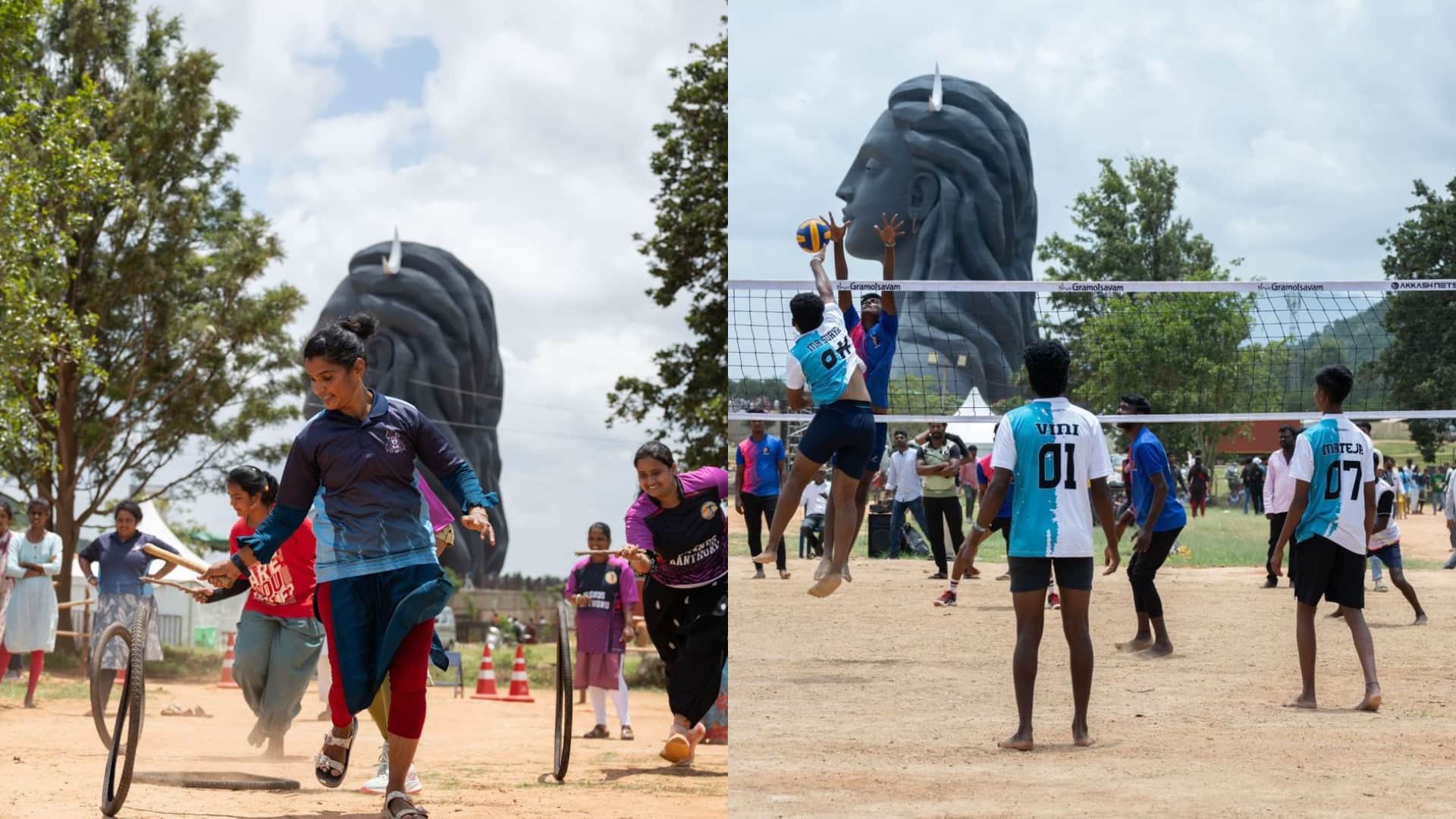 Isha Gramotsavam final on Sunday Sports Minister Mandaviya-Sadhguru and Saina Nehwal will participate