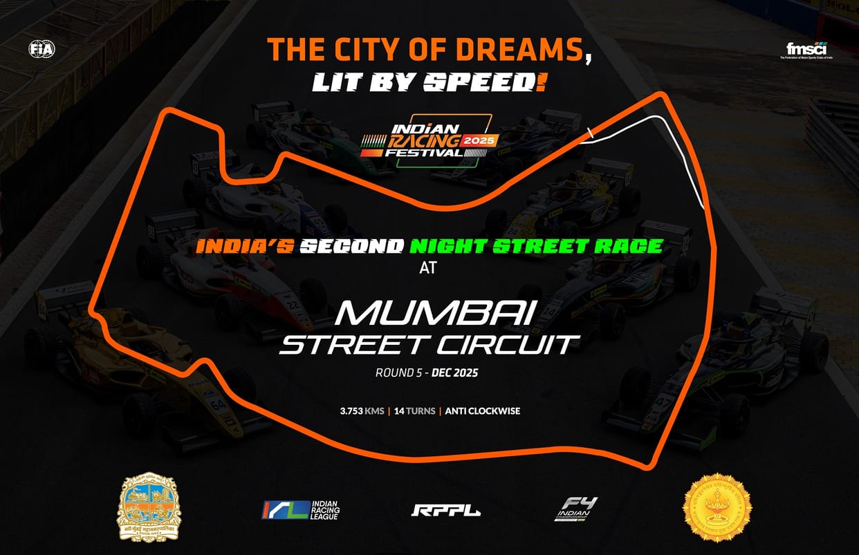 Indian Racing Festival Navi Mumbai to host Maharashtra’s First-Ever Formula Night Street Race