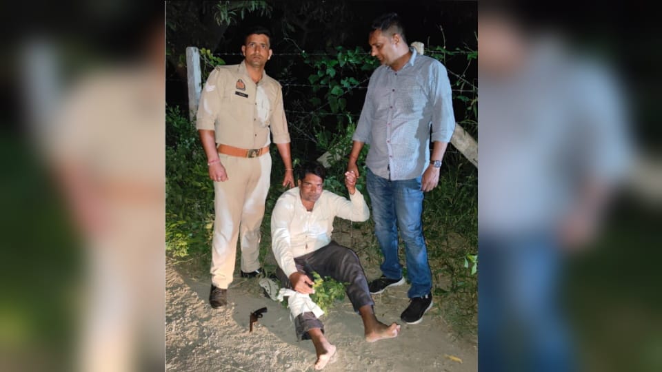 Accused of Placing Meat at Religious Site Injured in Shamli Police Encounter, Pistol Recovered