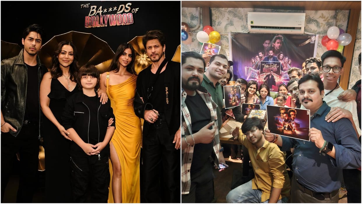 Shah Rukh Khan Thanks To Fans For Showing Their Love For Aryan Khan Debut Show The Bads Of Bollywood