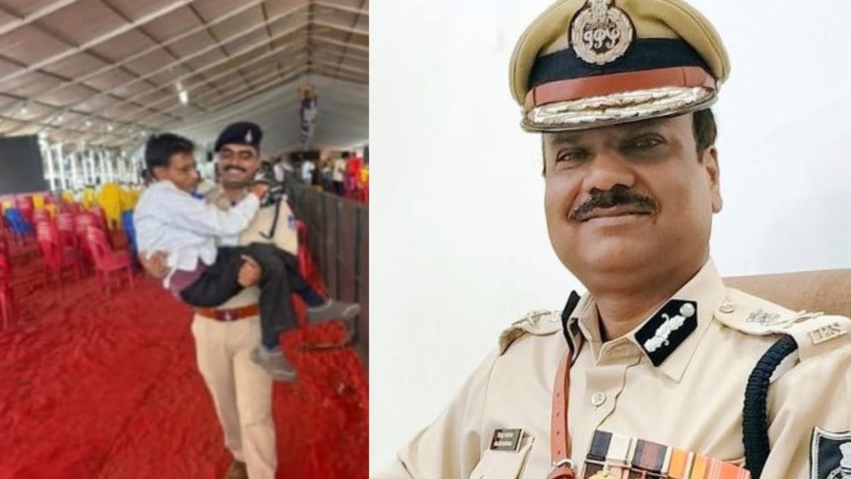 MP News: TI Praveen Thackeray showed sensitivity, DGP gave Rs 5,000 cash reward