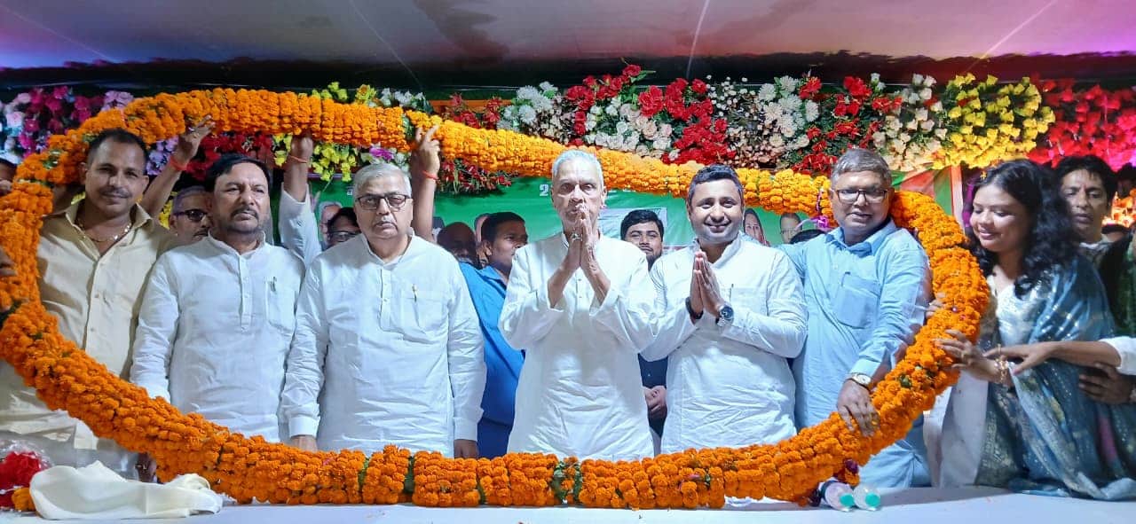 ऊर्जा मंत्री का स्वागत