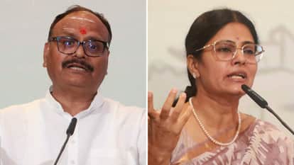 यूपी के उपमुख्यमंत्री व स्वास्थ्य मंत्री ब्रजेश पाठक और केंद्रीय स्वास्थ्य राज्यमंत्री अनुप्रिया।