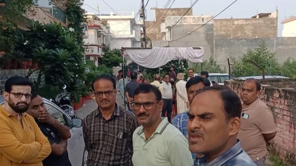 Miscreants kicked scooter of young man who was chasing him he died in accident in lucknow