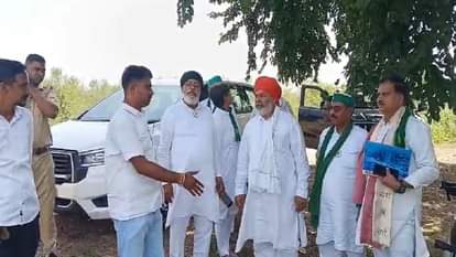 भाकियू प्रवक्ता राकेश टिकैत।