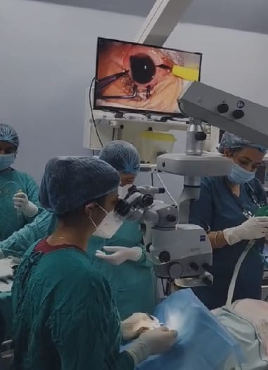 Bhopal: A charger pin entered the eye of a one-and-a-half-year-old child, Hamidia doctors performed a complex