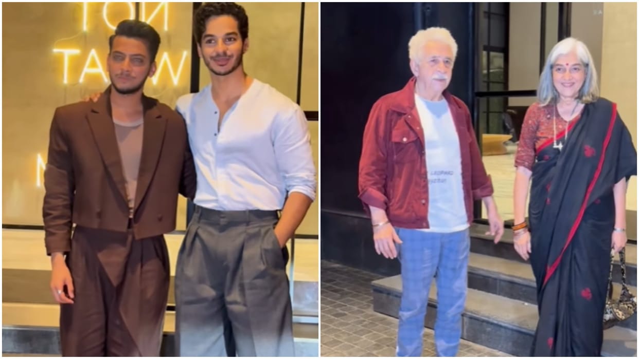 Homebound film screening ishaan khatter vishal jethwa naseeruddin shah karan johar attends