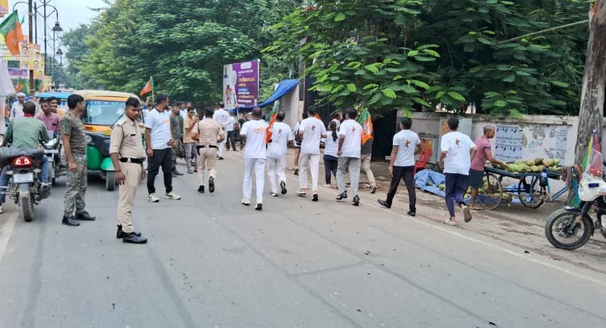 Namo Marathon organised in Muzaffarpur under Seva Pakhwada on PM Modi's birthday