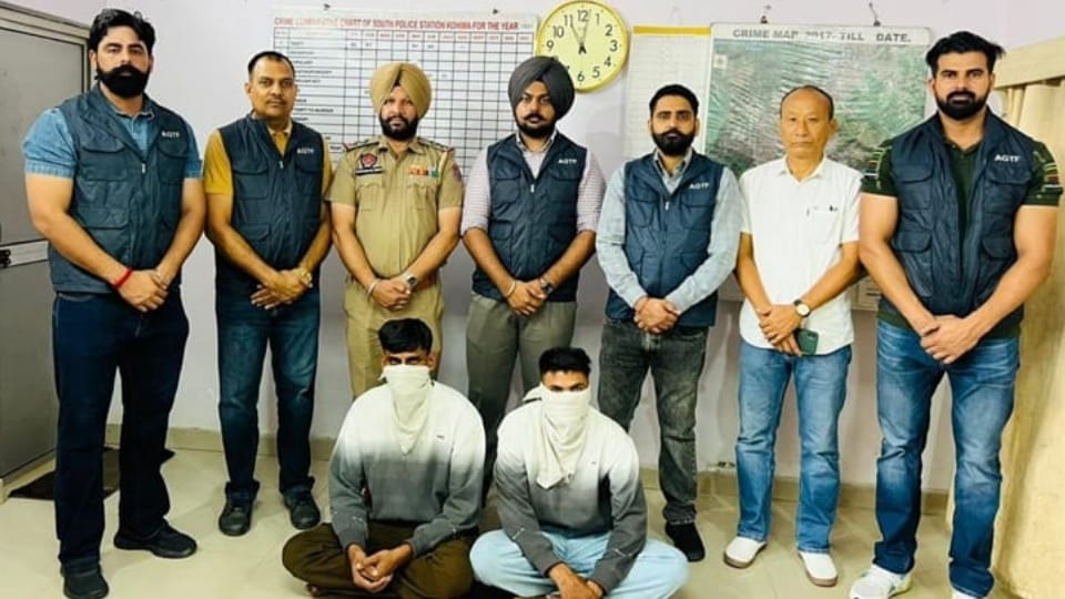 Two accused in Batala Jugraj murder case arrested from Nagaland