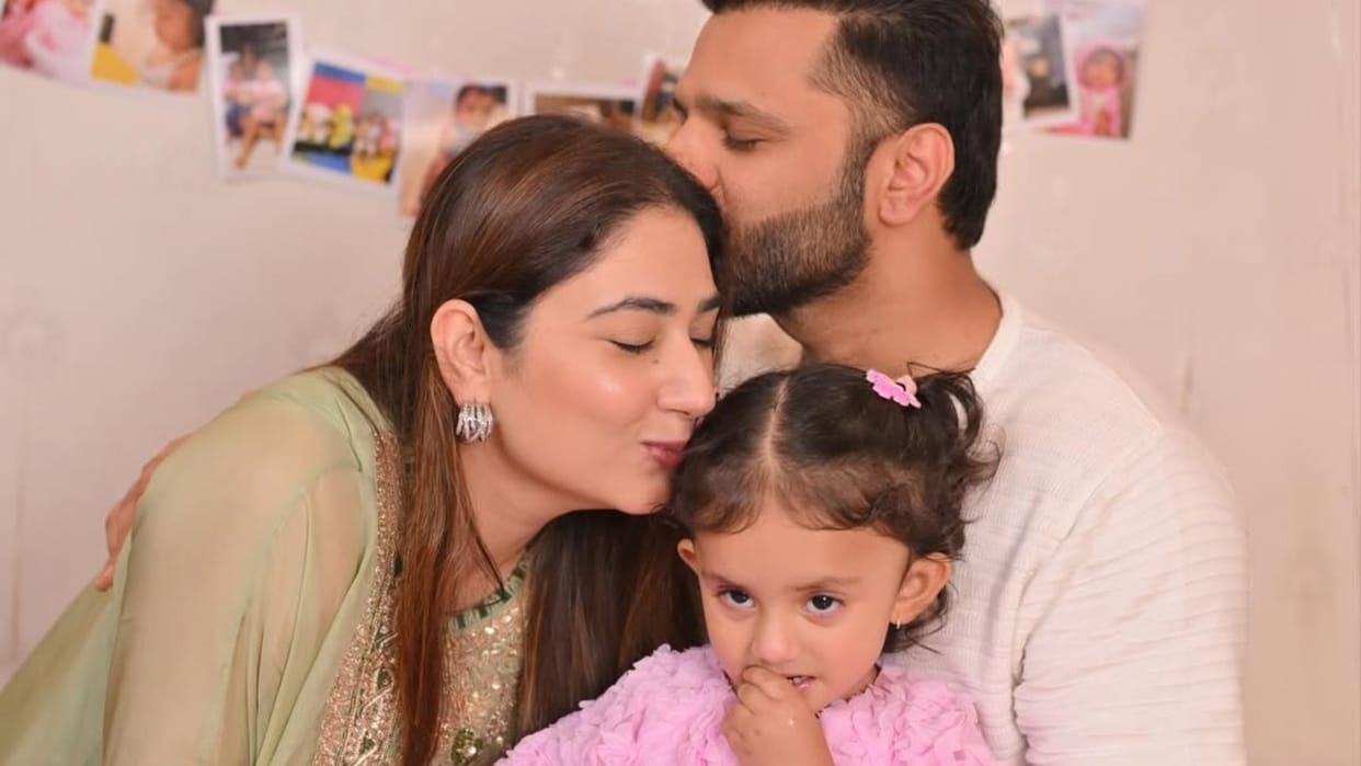 Disha Parmar Rahul Vaidya celebrates Daughter Navya 2nd happy birthday See Photos