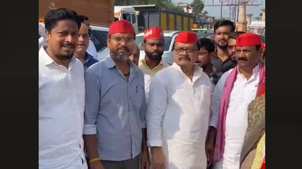 SP State President Shyamlal Pal said morale of goons and mafia is high in the state