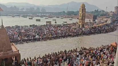 Haridwar gang nahar closed but Ganga water will be available at Har Ki Pauri for achamana aarti and snan