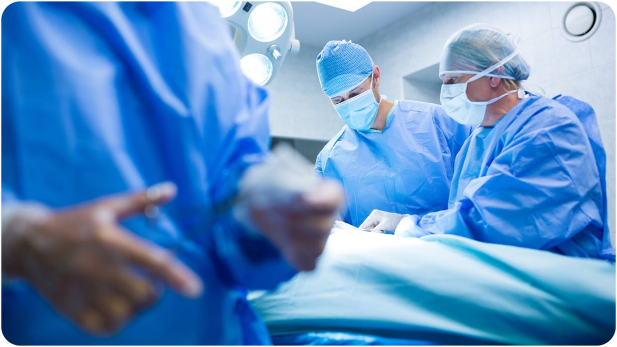 Doctors removed a piece of glass lodged in the food pipe.