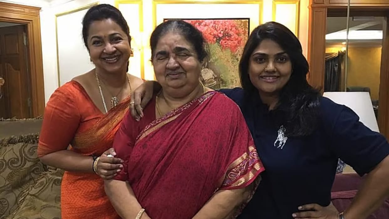 tamil telugu actress radhika mother geeta radha passed away south industry