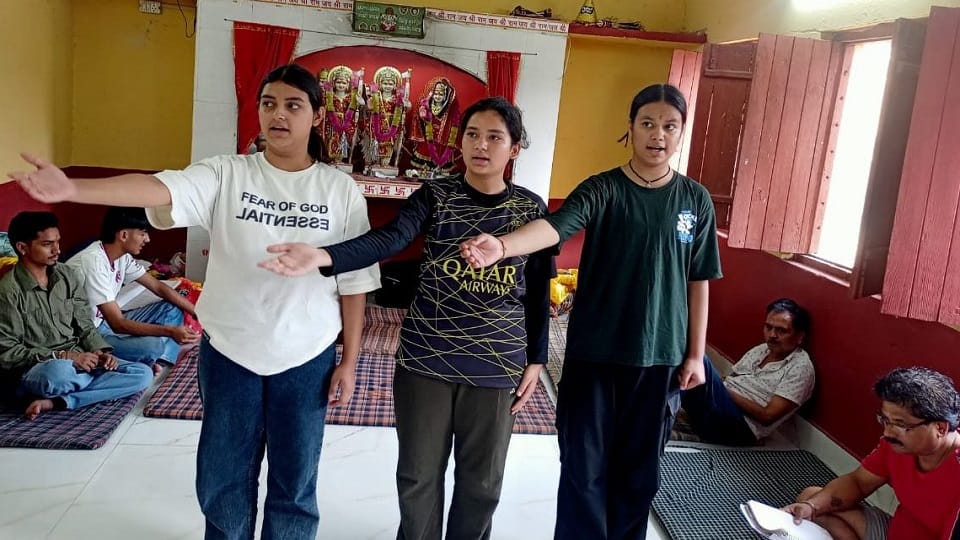 For the first time girls will play the lead roles in the 135-year-old Ramlila at bageshwar