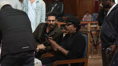 BTS images from Priyadarshan film Haiwaan with Akshay Kumar and Saif Ali Khan