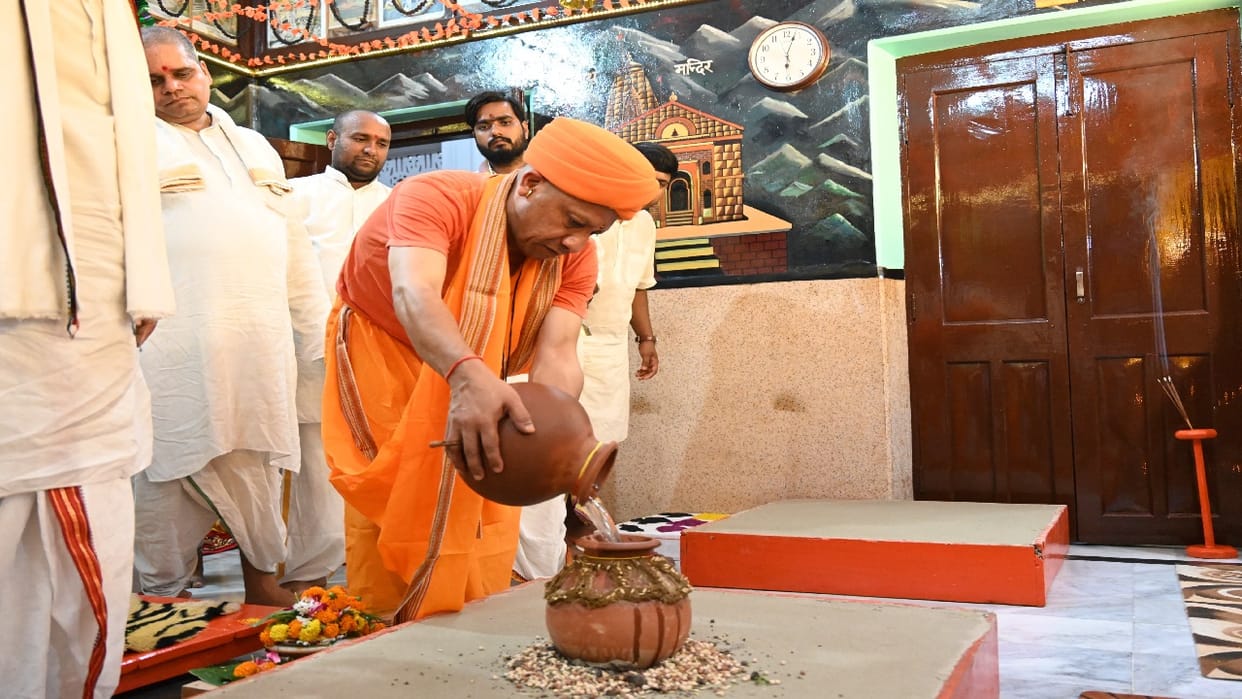 Special rituals of Sharadiya Navratri begin at Gorakshapeeth