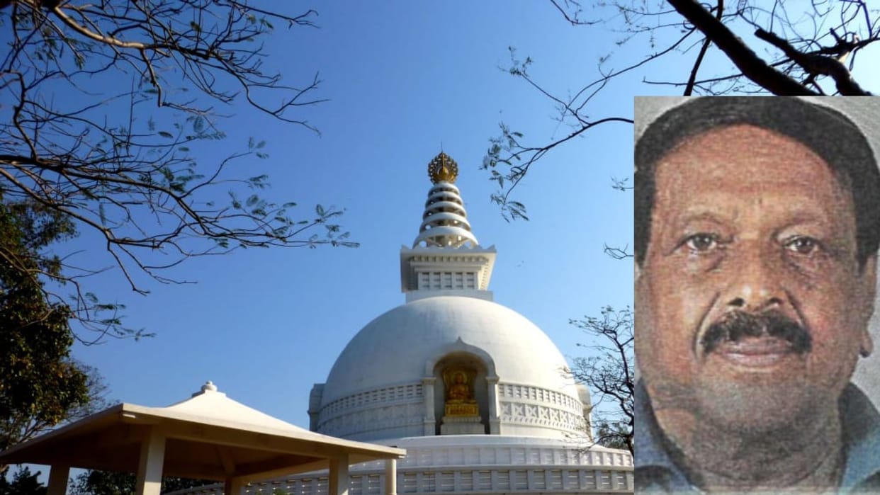Bihar News: Sri Lankan tourist dies in Rajgir, accident occurred while climbing the stairs of Ratnagiri hill