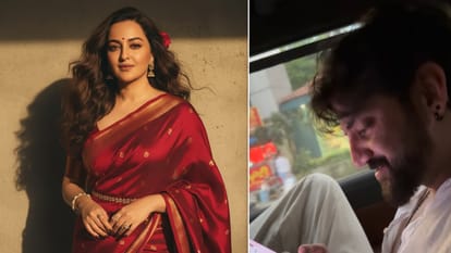Sonakshi Sinha husband Zaheer Iqbal weird after catching him reading her horoscope in car